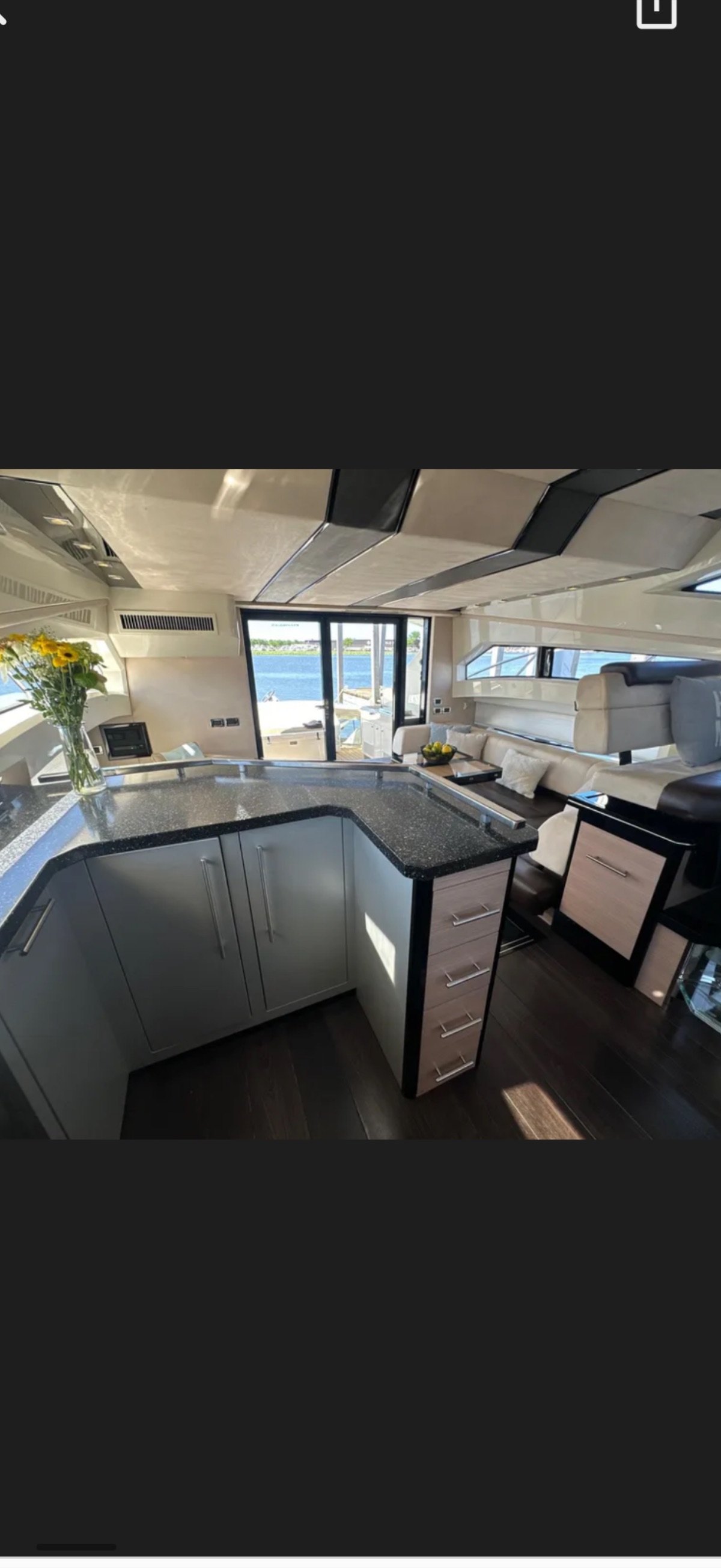 Romantic anniversary yacht cruise at sunset on Tampa Bay