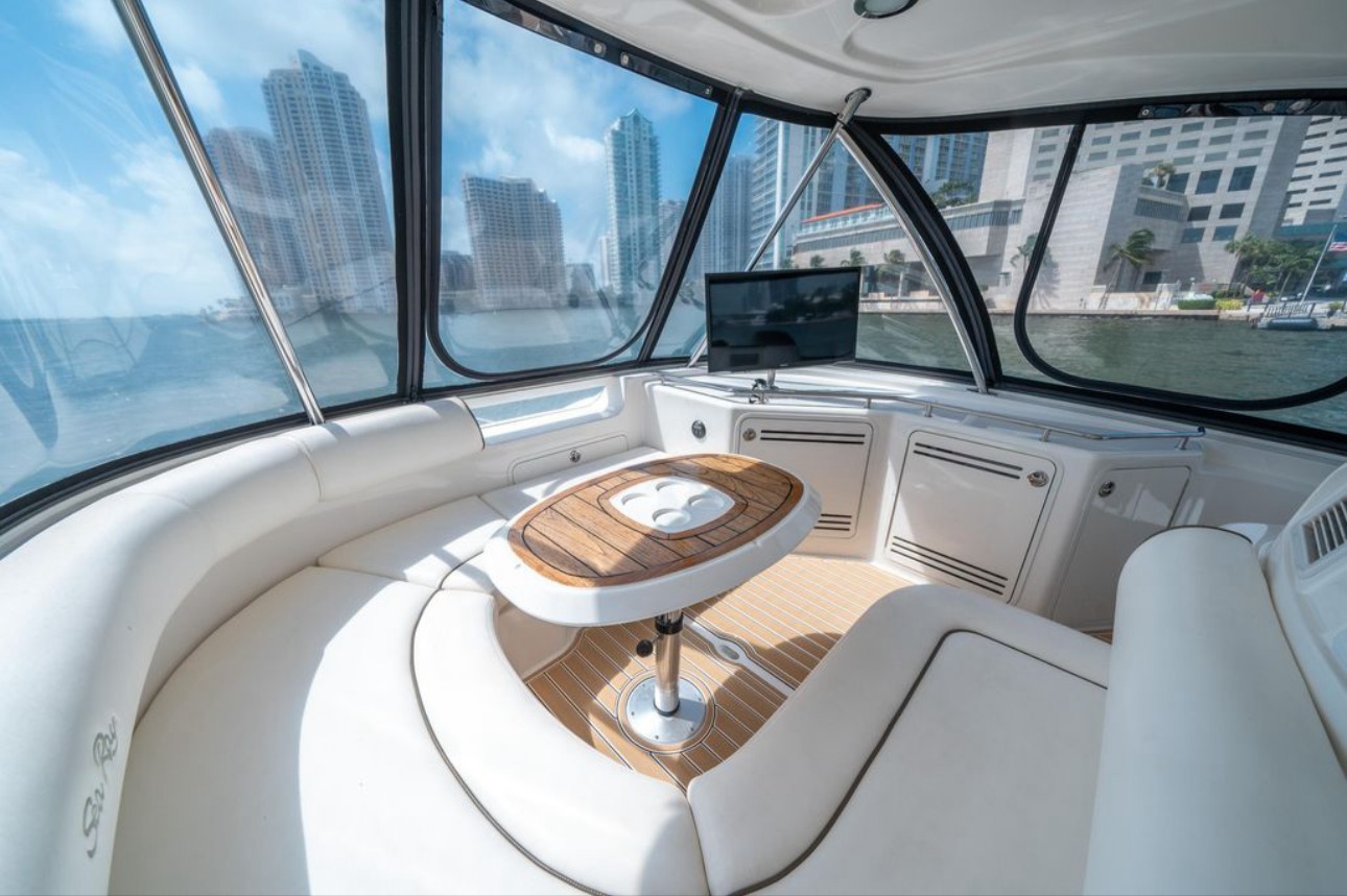 Nassau yacht interior detail