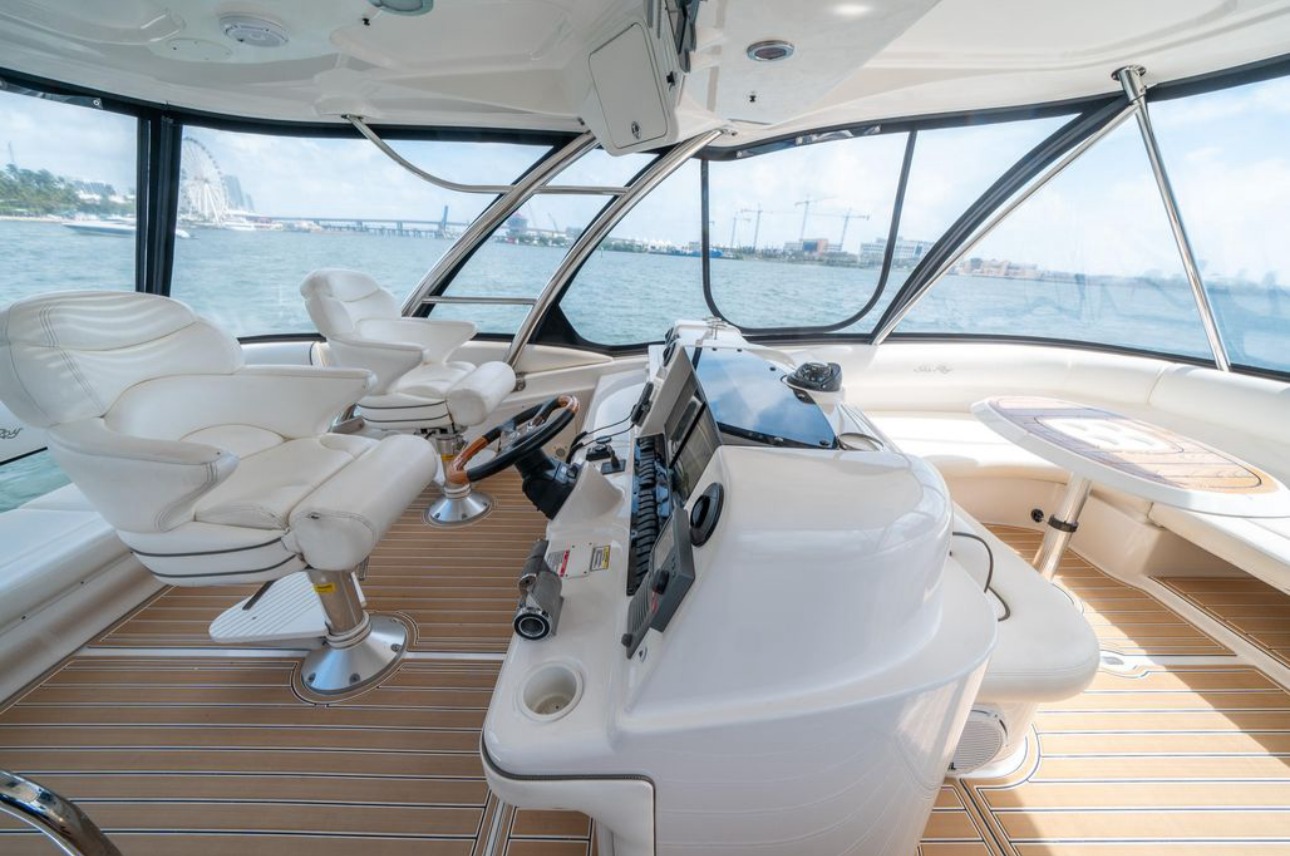 Nassau yacht aft deck